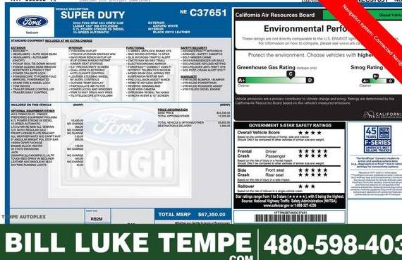 FORD F-250 2022 1FT7W2BT4NEC37651 image