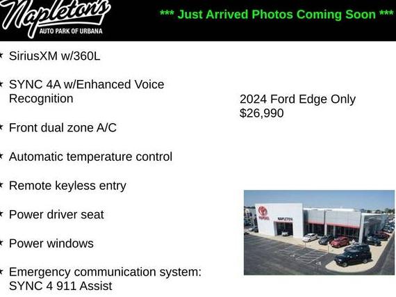 FORD EDGE 2024 2FMPK4J94RBA68449 image