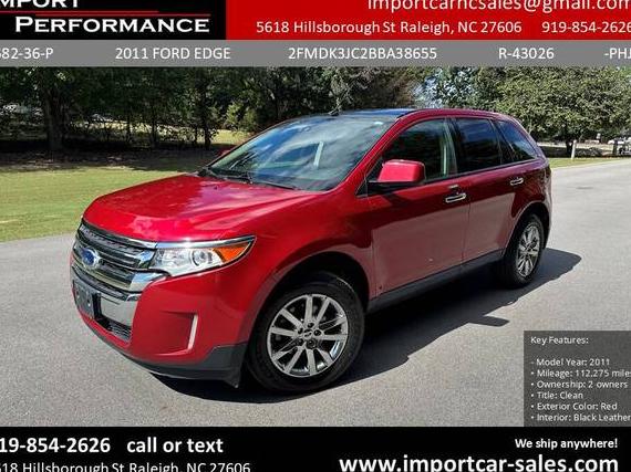 FORD EDGE 2011 2FMDK3JC2BBA38655 image