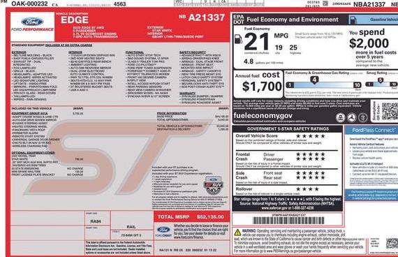FORD EDGE 2022 2FMPK4APXNBA21337 image
