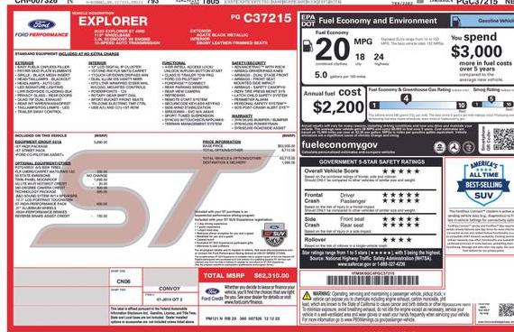 FORD EXPLORER 2023 1FM5K8GC4PGC37215 image