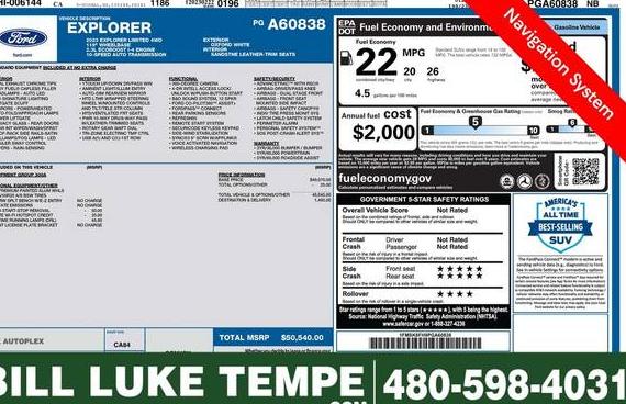 FORD EXPLORER 2023 1FMSK8FH9PGA60838 image