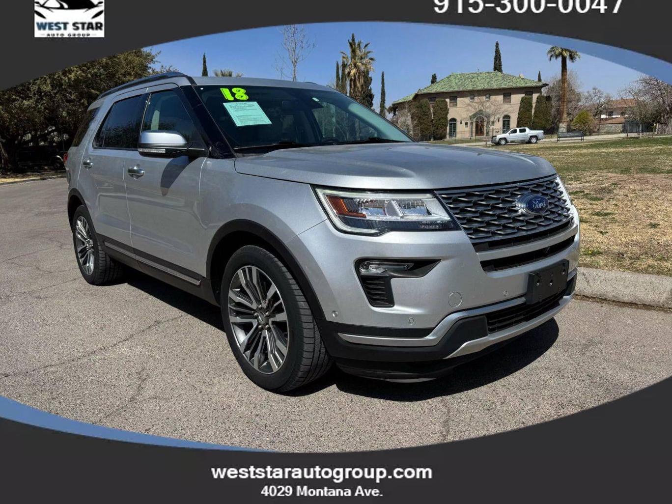 FORD EXPLORER 2018 1FM5K8HT1JGA68311 image