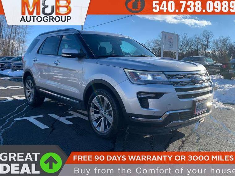 FORD EXPLORER 2018 1FM5K8F86JGB45771 image