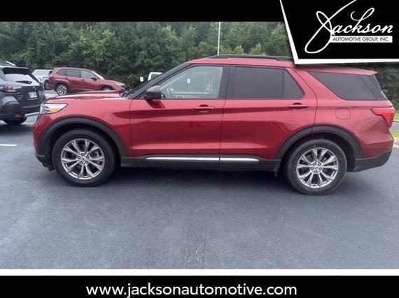 FORD EXPLORER 2021 1FMSK7DH4MGB75985 image
