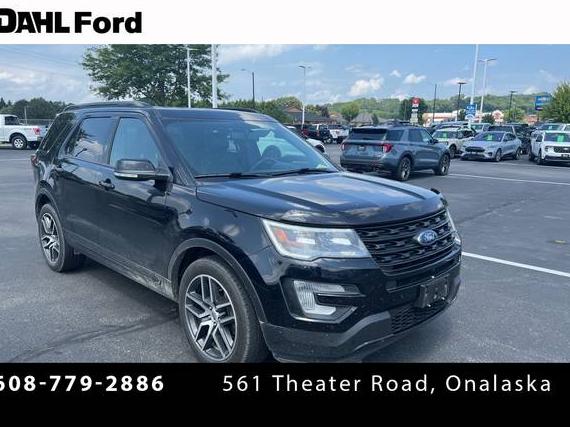 FORD EXPLORER 2017 1FM5K8GT0HGC76854 image