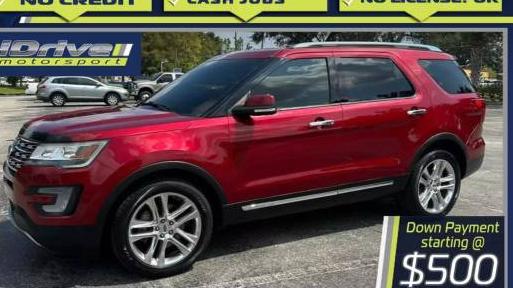 FORD EXPLORER 2017 1FM5K7FH1HGE19656 image