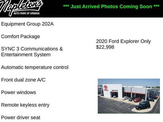 FORD EXPLORER 2020 1FMSK8DH2LGA13888 image