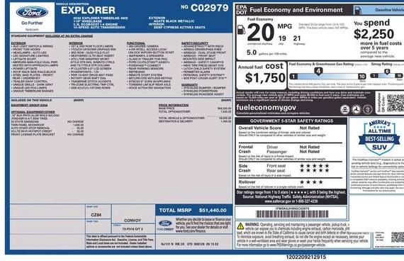 FORD EXPLORER 2022 1FMSK8JH9NGC02979 image