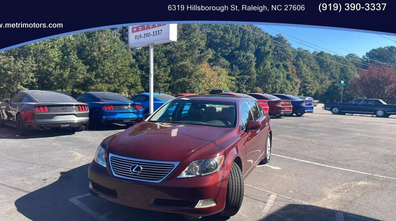 LEXUS LS 2007 JTHBL46F075004502 image