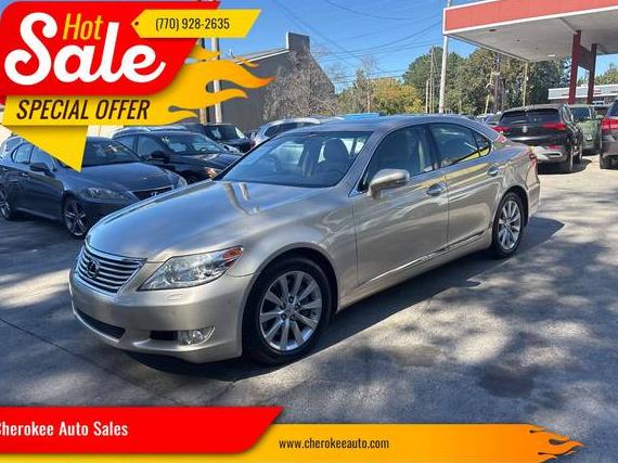 LEXUS LS 2012 JTHCL5EF7C5014644 image
