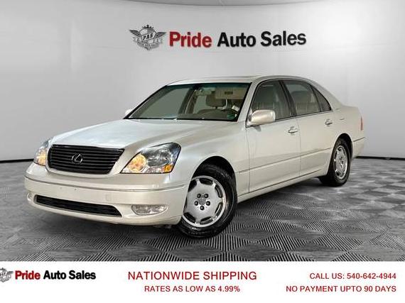 LEXUS LS 2002 JTHBN30F820072016 image LEXUS LS 2002 JTHBN30F820072016 image