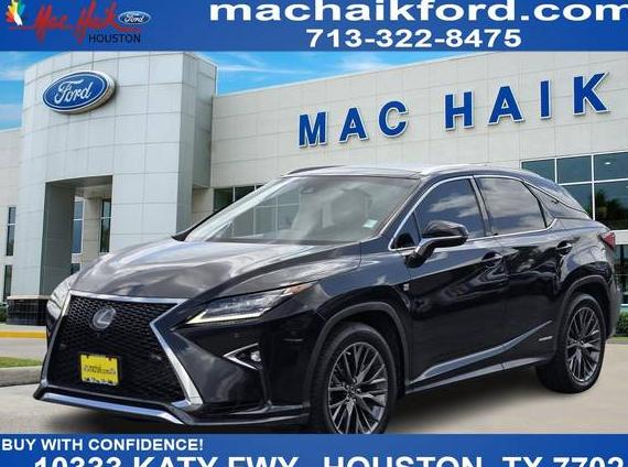 LEXUS RX 2019 2T2BGMCA3KC040299 image