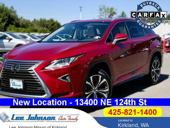 LEXUS RX 2019 2T2ZZMCA3KC131646 image