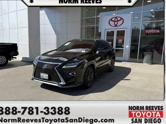 LEXUS RX 2018 2T2BGMCA0JC025287 image