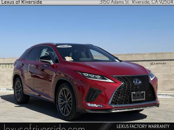 LEXUS RX 2021 2T2YGMDA2MC062483 image