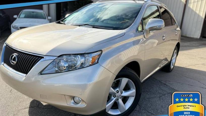 LEXUS RX 2012 2T2BK1BA5CC127279 image