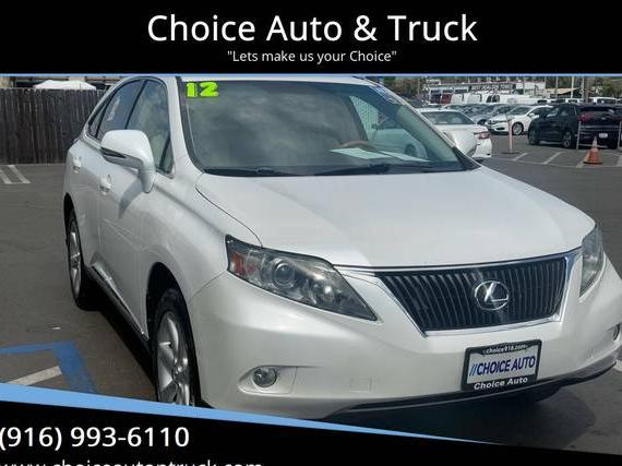 LEXUS RX 2012 2T2ZK1BA9CC068333 image