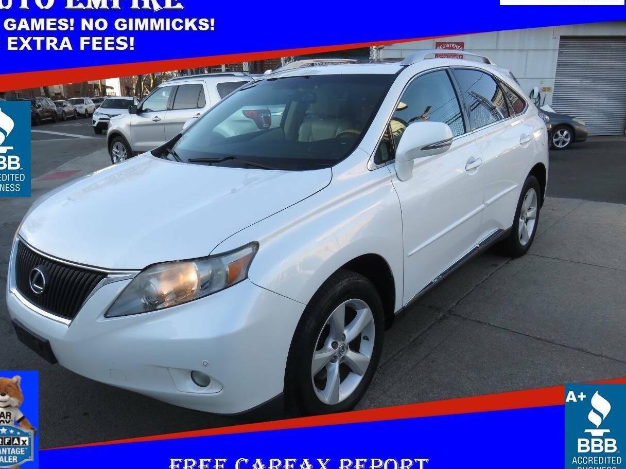 LEXUS RX 2012 2T2BK1BA1CC150235 image