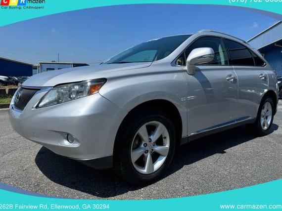 LEXUS RX 2012 2T2ZK1BA0CC086266 image