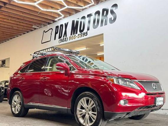 LEXUS RX 2012 JTJBC1BA8C2436225 image