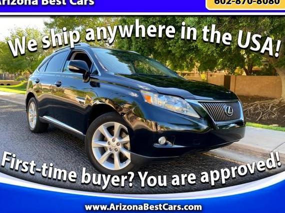 LEXUS RX 2012 2T2ZK1BAXCC066137 image