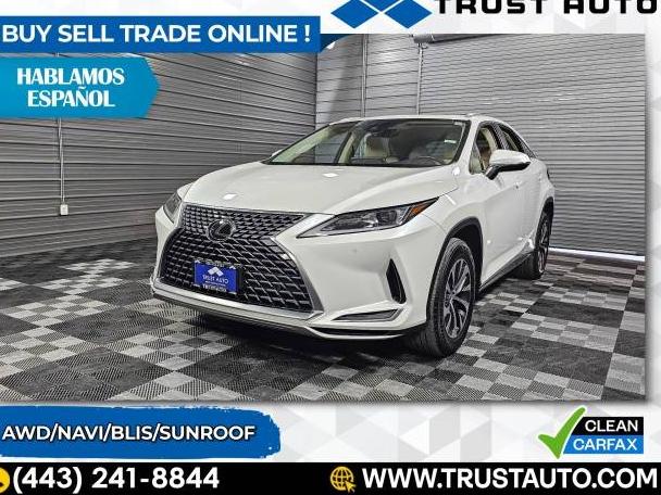 LEXUS RX 2020 2T2HZMDA8LC242091 image