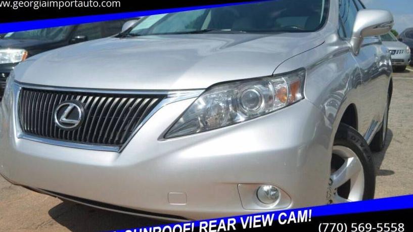 LEXUS RX 2011 2T2BK1BA9BC099808 image