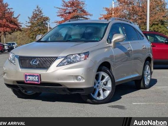 LEXUS RX 2011 2T2BK1BA8BC102276 image
