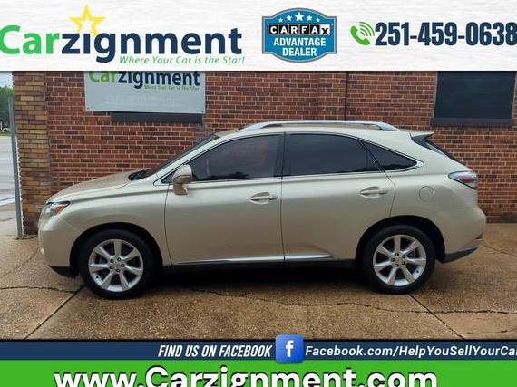 LEXUS RX 2011 2T2ZK1BA7BC055580 image