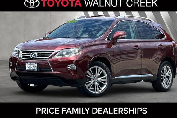 LEXUS RX 2013 2T2BK1BA2DC222089 image