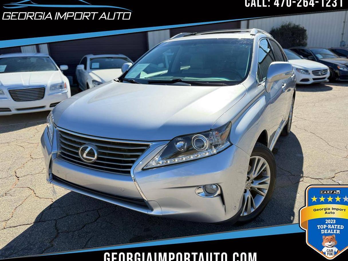 LEXUS RX 2013 2T2ZK1BA8DC101081 image