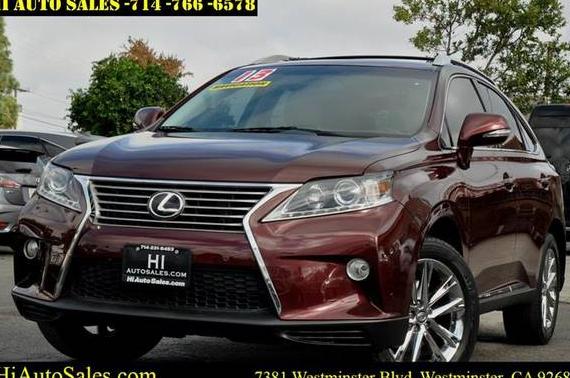 LEXUS RX 2013 2T2ZK1BA6DC122737 image