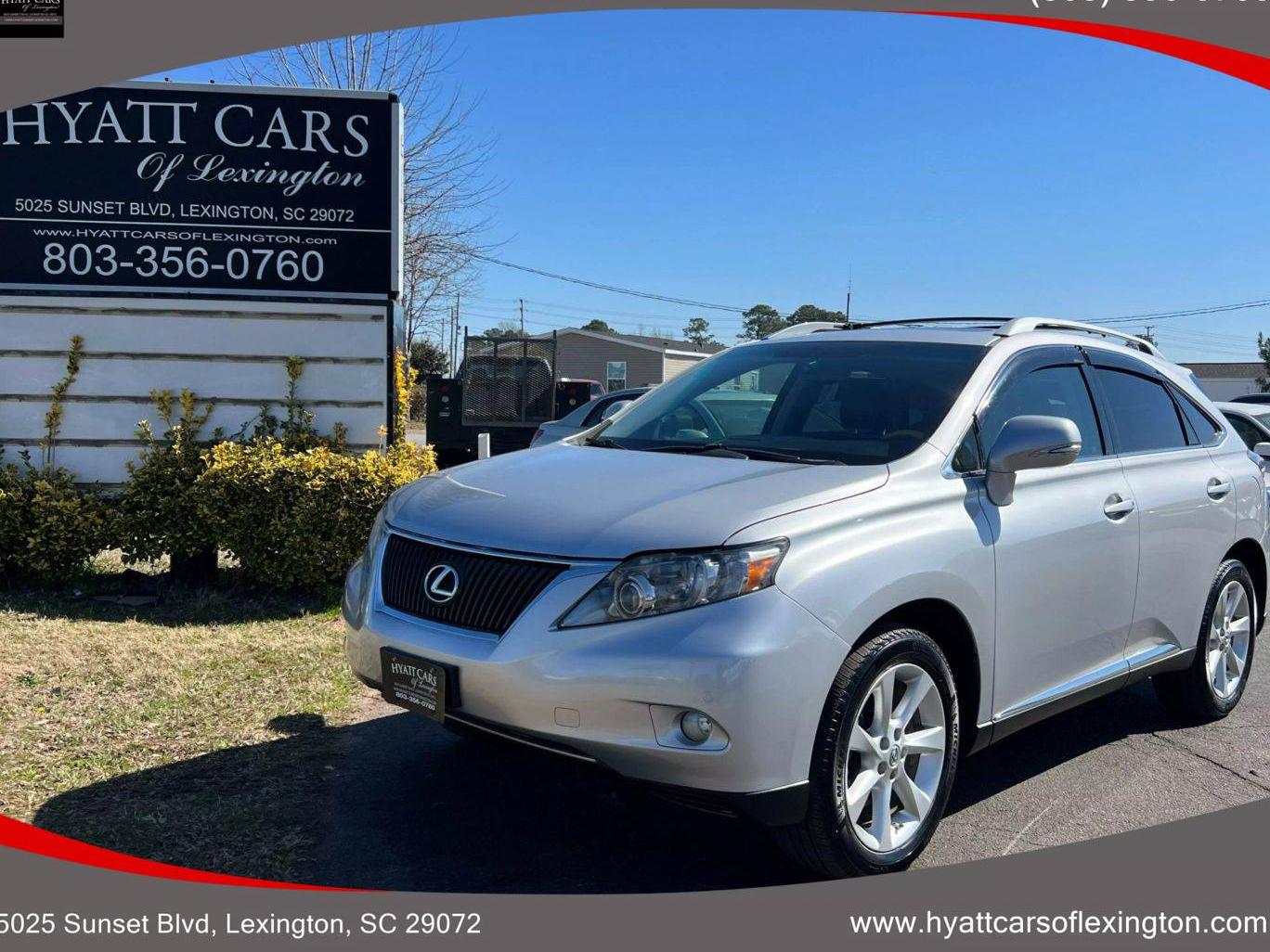 LEXUS RX 2010 2T2ZK1BA4AC022518 image