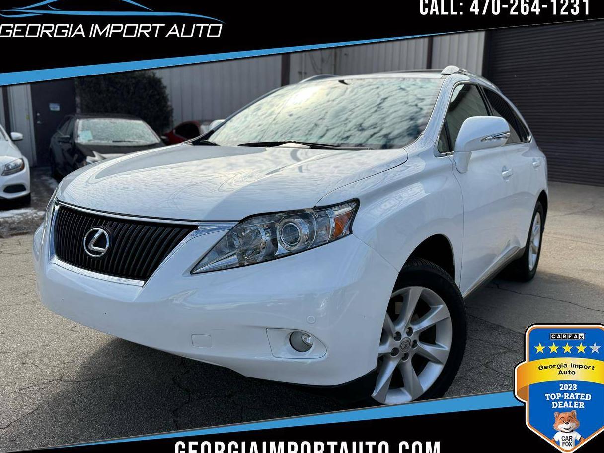 LEXUS RX 2010 2T2ZK1BA8AC036230 image