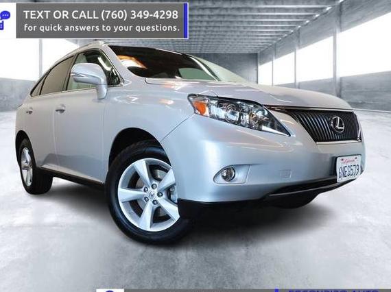 LEXUS RX 2010 2T2ZK1BA5AC040414 image