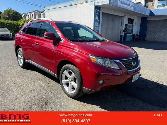 LEXUS RX 2010 2T2BK1BA9AC037632 image