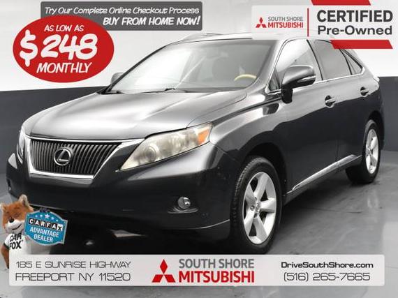 LEXUS RX 2010 2T2BK1BA5AC043427 image