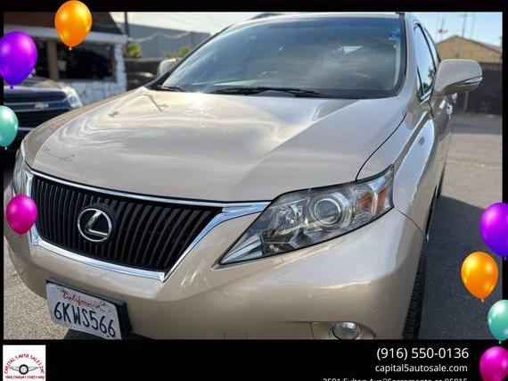 LEXUS RX 2010 2T2ZK1BAXAC018747 image