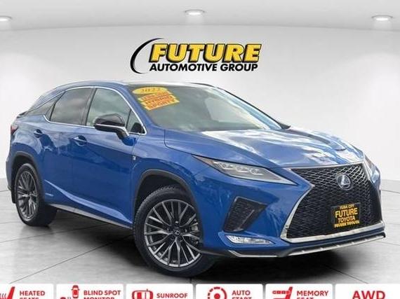 LEXUS RX 2022 2T2YGMDA5NC076654 image