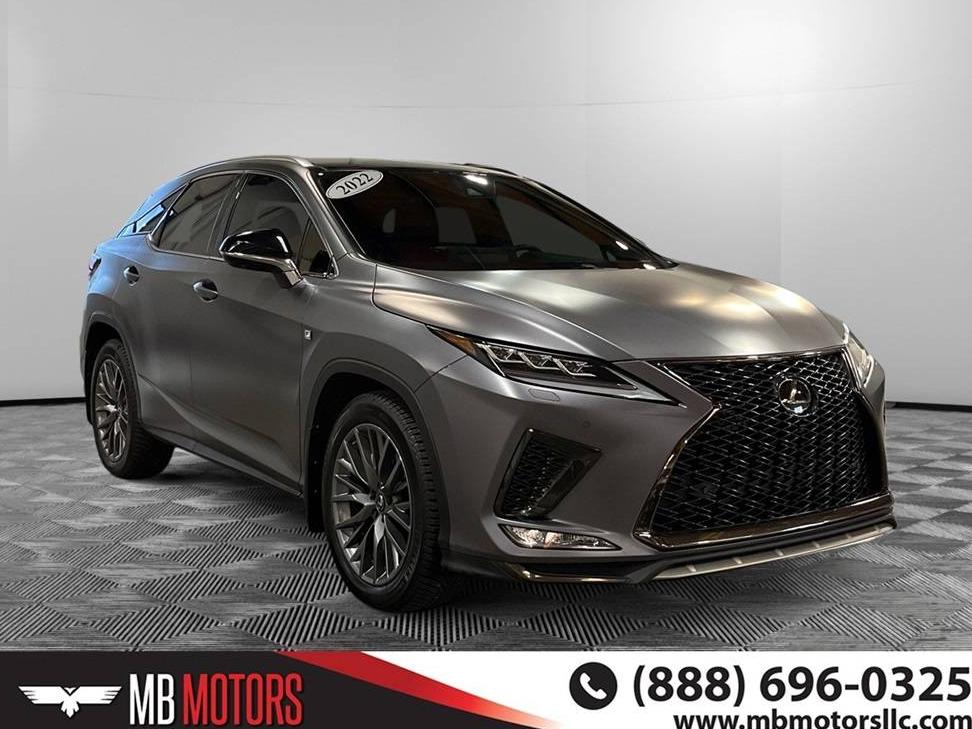 LEXUS RX 2022 2T2YZMDA9NC315696 image