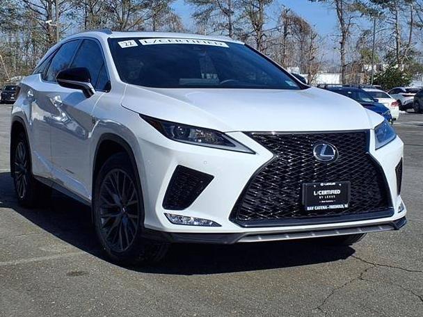 LEXUS RX 2022 2T2SZMDA4NC337627 image