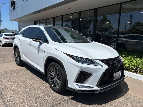 LEXUS RX 2022 2T2YGMDA2NC082671 image