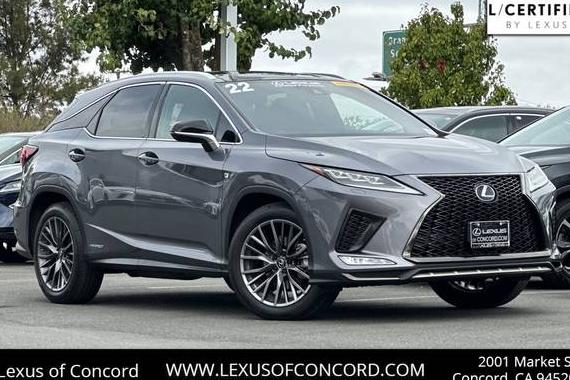 LEXUS RX 2022 2T2YGMDA6NC073102 image LEXUS RX 2022 2T2YGMDA6NC073102 image