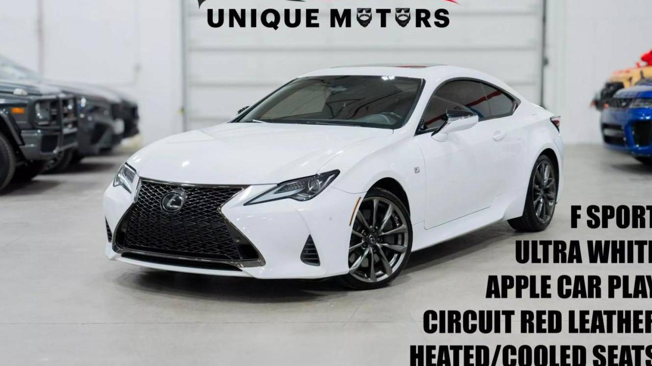 LEXUS RC 2019 JTHHA5BC1K5009525 image