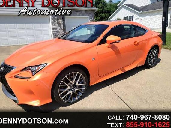 LEXUS RC 2015 JTHSE5BC1F5004700 image