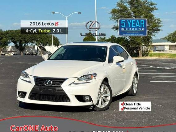 LEXUS IS 2016 JTHBA1D21G5035407 image