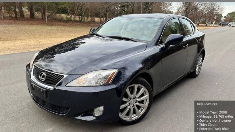 LEXUS IS 2008 JTHCK262585019555 image