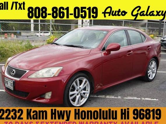 LEXUS IS 2007 JTHBE262X75011923 image