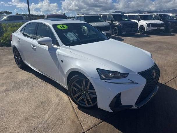 LEXUS IS 2018 JTHC81D22J5032815 image